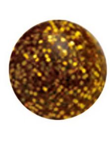 Glittrande Guldfärgad - 5 mm Akrylkula till 1,6 mm stång
