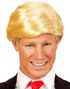 Blond Donald Trump Inspirerad Peruk