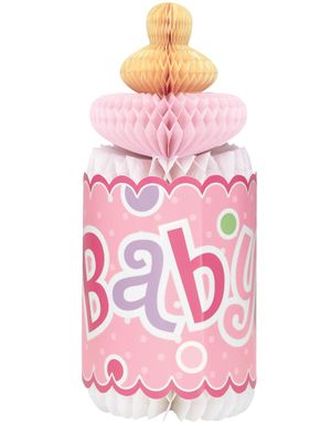 Rosa Baby Honeycomb Nappflaska 30 cm