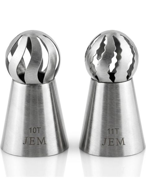 2 stk Twist Sprøytetupper #10T og #11T - JEM