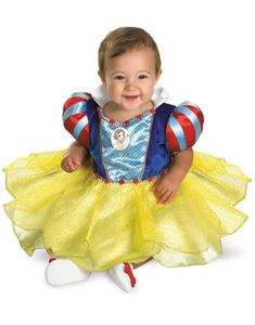 Snövit - licensierad kostym för baby