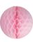Lys Rosa Honeycomb Ball VELG FARGE 10-40 cm