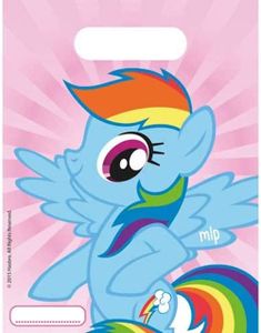 6 stk Godispåsar - My Little Pony