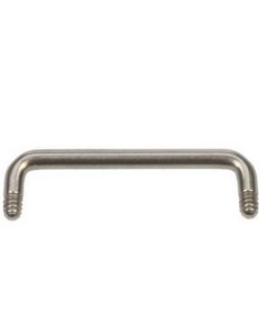 Staples barbell 90 Grader till 1,6 mm kula - Titan stång