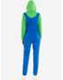Luigi Onesie/Kigurumi Unisex Kostyme