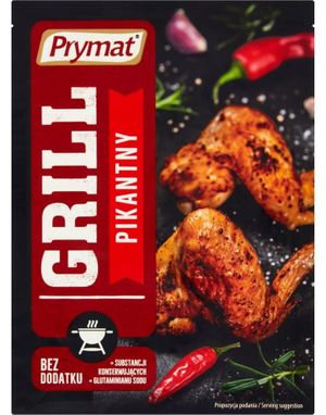 Spicy Grill Barbecue - Sterk Krydderblanding til Grillmat - PRYMAT 20 gram