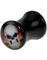 Angry Skull - Svart Piercing Plugg
