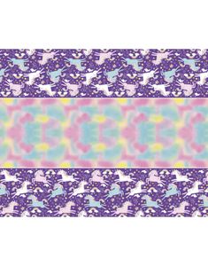 Plastduk 213x137 cm - Magisk Enhörning