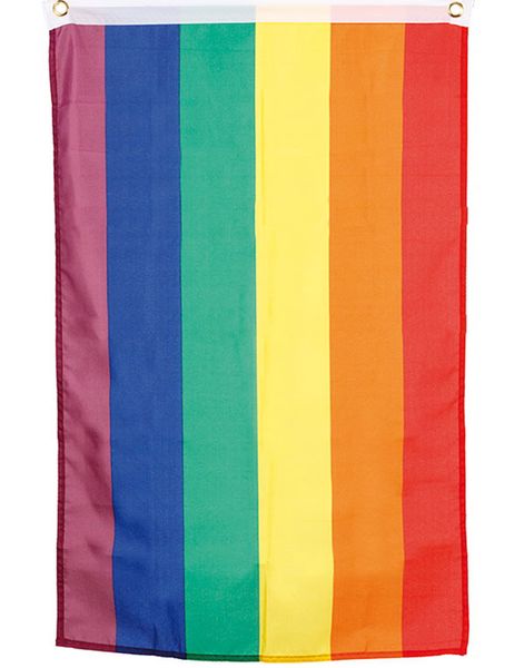 Regnbågsfärgad Flagga 150x90 cm