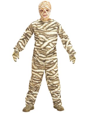 Mumiedräkt till Barn med Mask