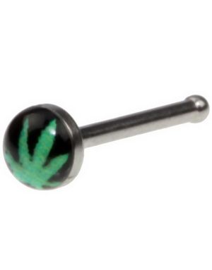 Weed - Rak Näspiercing