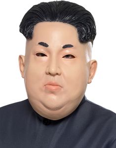 Kim Jong-un Inspirerad Latexmask