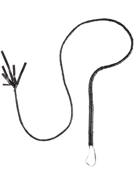 Svart Piska i Skinnimitation 180 cm