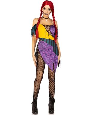 Darling Rag Doll - Dukkemaskeraddräkt till Dam