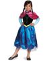 Anna - Licensierad Deluxe Frost/Frozen Kostym för Barn
