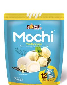 Royal Family Mochi Vaniljkräm - Mochi med Vaniljsmak 180 gram (Taiwan)