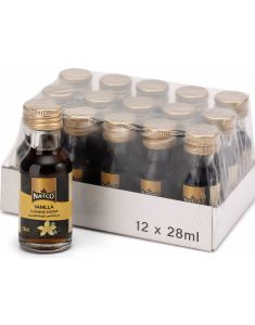 12 st NATCO Vanilla Flavouring Essence - Vaniljessens - Helt Paket 12x28 ml (India)