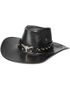 Svart Cowboyhatt med Oxemblem
