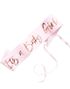 Lys Rosa Ordensbånd med Rose Gullfarget Its a Baby Girl Tekst - Twinkle Twinkle