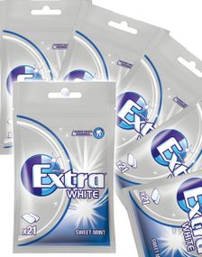 1780876800_530 st Extra White Sweet Mint - Självförslutande påsar - Hel låda 870 gram