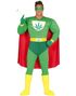 Marijuana Superhelt - Herrekostyme - Strl L