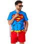 Superman Skjorta Med Kappa Och Shorts Till Herr - Suitmeister
