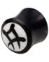 Chinese Horn Tribal - Organisk Piercing Plugg