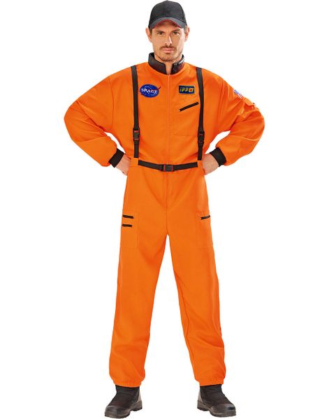 Orange Astronautdräkt (Herr)