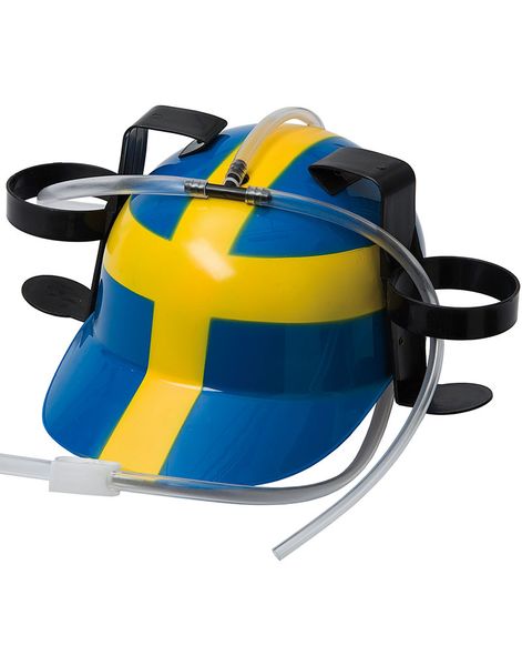 Partyhatt med Motiv av Svenska Flaggan