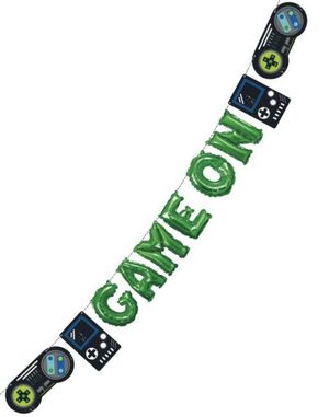 3,65 Meter Banner med Teksten "Game On" - Game On