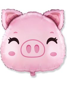 Gris Folieballong 60x60 cm