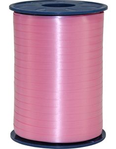 500 meter Ljus Rosa Ballongsnöre / Presentband - 5 mm Brett