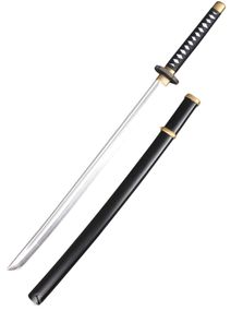 Svart Katana med Slida 101 cm