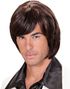 Brun Adam Deluxe Peruk - Kan Stylas!