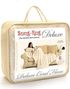 Snug Rug Deluxe Fleecefilt i Creme White 152x214 cm