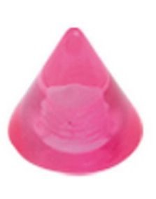 Secret Point Pink - 5 mm Akrylkula till 1,6 mm stång