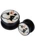 Black Devil Girl - Svart Piercing Plugg