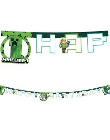 Minecraft "Happy Birthday" Girlander 2 Meter