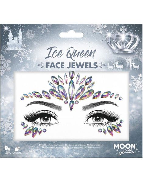 Ice Queen Iriserande Ansiktstenar / Smycken
