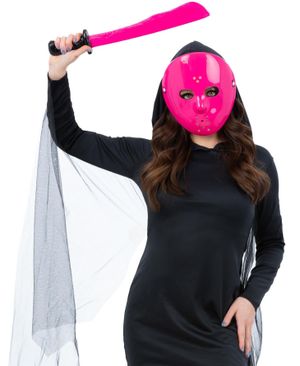 Rosa Hockeymaske og Machete