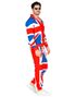 UV-Glow Union Jack Grilldress til Voksen