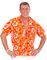 Orange Hawaii Maskeradskjorta