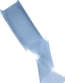 Blå Chiffonbånd 10 meter x 40 mm