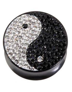 Diamond Yin Yang - Piercing Plugg