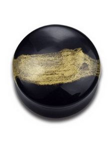 Gold Shadow - Svart Piercing Plugg