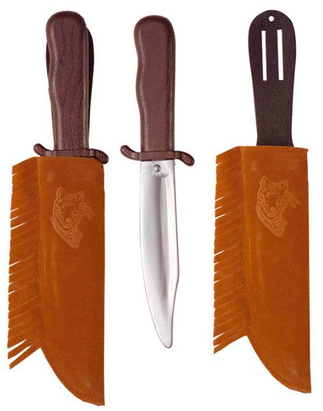 Indiankniv med Slida - 28 cm