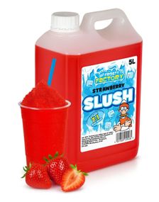 1811548800_5Strawberry Slush-Koncentrat - 40 Liter Färdig Slush - Crazy Factory