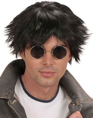 Owen Wilson Peruk - Svart