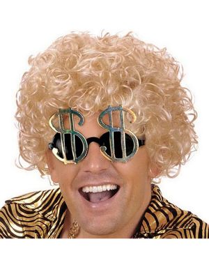 Dollartecken-glasögon