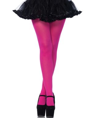 Enfärgad Rosa Strumpbyxa
